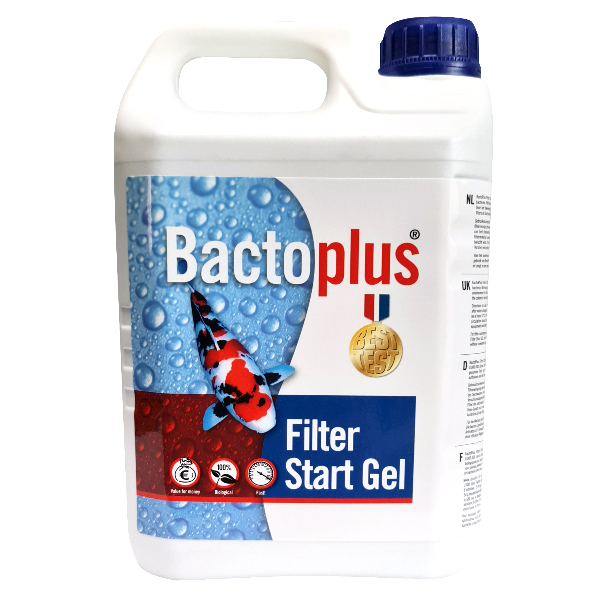 BACTOPLUS : FILTER START GEL 2.5 LITER