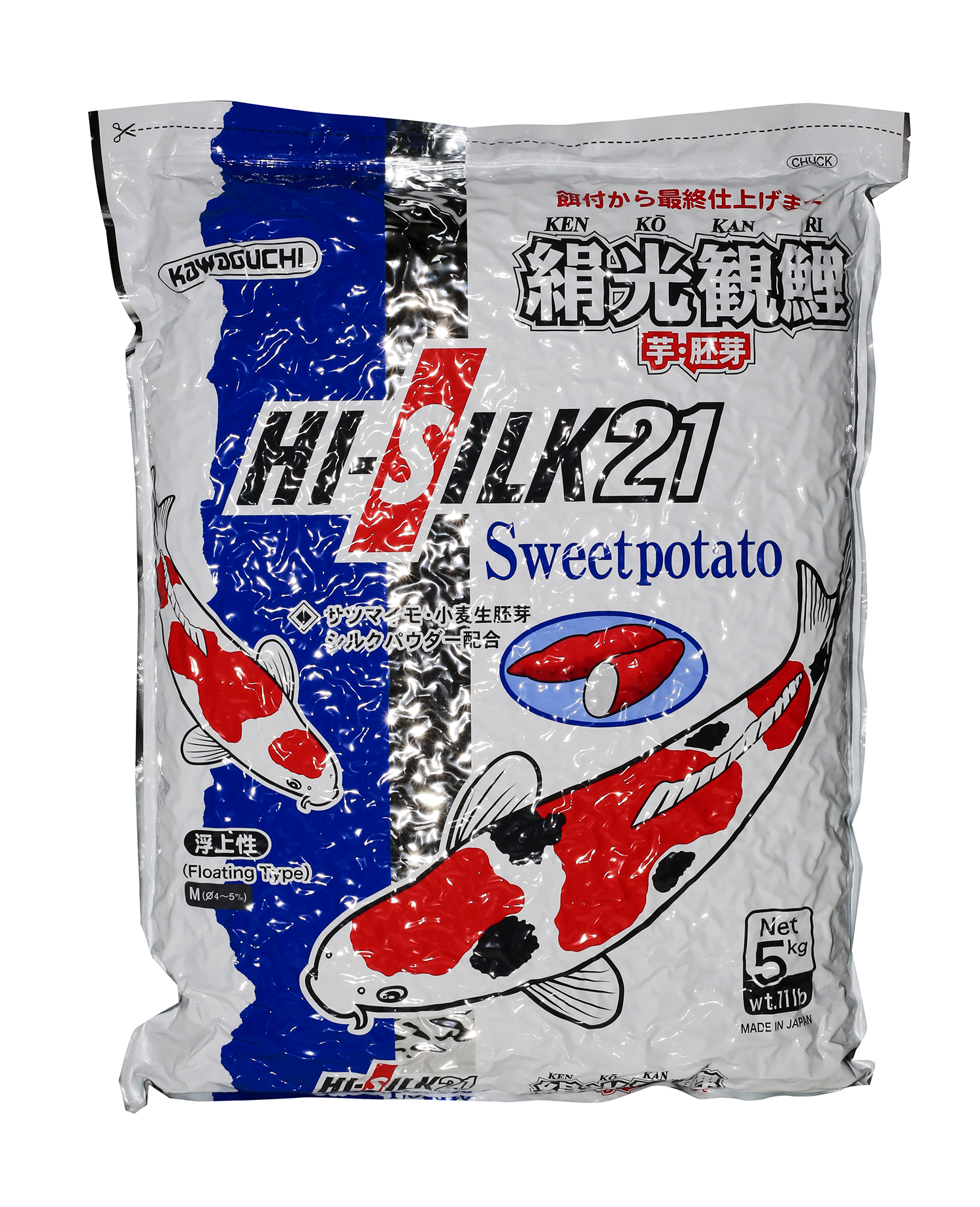 HI-SILK21 SWEET POTATO FLOATING M 5KG (L)
