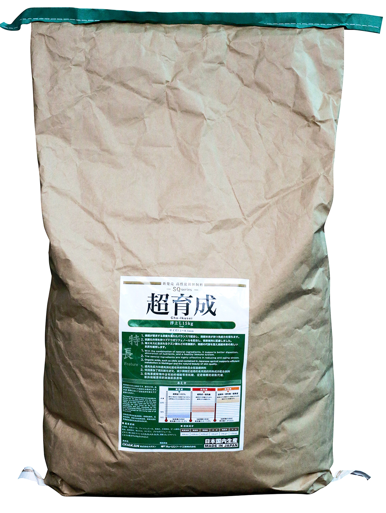 ODAKAN SQ HEALTHY GREEN 15KG (L)